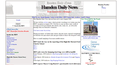 Desktop Screenshot of hamdendailynews.com